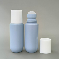Botol deodoran kosong plastik perawatan pribadi, botol Roll on kosmetik kosong 100ml