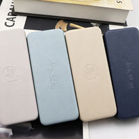 Étui à lunettes rigide minimaliste haut de gamme, boîte de protection portable pour lunettes avec logo personnalisé pour les magasins d'optique et les cadeaux d'entreprise