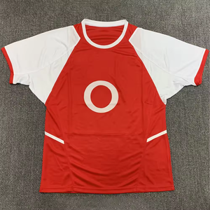 Maillot de football rétro JY Custom 0203, maillot domicile, numéro 14, maillot Henry, maillot <span class=keywords><strong>Bergkamp</strong></span>, maillot Pires, uniforme de club - Product Image 1