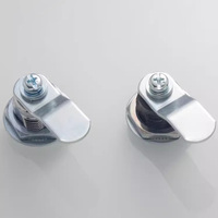 Serrure à came cylindrique en alliage de zinc Longyu MS407 avec 2 clés, serrure de cabinet métallique pour armoire de commutation, boîte aux lettres, distributeur automatique