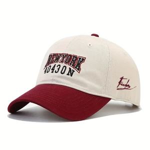 Casquette de baseball en coton à 6 panneaux avec logo personnalisé, chapeau pare-soleil brodé en 3D, vente en gros, pour femmes - Product Image 2