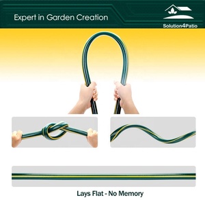 3/4 "100FT Long Plastique No Kink Heavy Duty Soft Flexible Pipe PVC <span class=keywords><strong>Arrosage</strong></span> <span class=keywords><strong>Tuyau</strong></span> d'<span class=keywords><strong>arrosage</strong></span> - Product Image 2