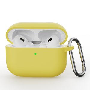 Coque en TPU multicolore en silicone souple pour <span class=keywords><strong>Airpods</strong></span> <span class=keywords><strong>Pro</strong></span> 3 2025 avec mousqueton en métal - Product Image 2