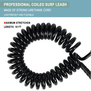 Longe élastique de sécurité extensible en PVC pour kayak, canoë, planche de surf, bodyboard, SUP, cordon élastique pour pagaie. - Product Image 4