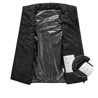 Fabricant OEM Veste chauffante électrique unisexe pour homme, rechargeable par USB, 2 4 9 zones, gilet chauffant thermique chauffant