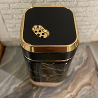 Ensemble de salières et poivrières carrées en verre de 4 oz avec trous de versement réglables pour la cuisine, bouteilles à épices avec couvercles rotatifs