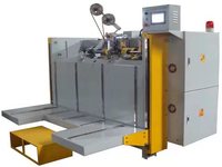 Machine à coudre semi-automatique pour emballages en carton ondulé