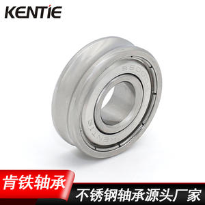 ลูกล้อรางลึกแบบร่องลึก รูปตัวยู ทำจากสแตนเลสแท้ทั้งชิ้น ขนาด 10*26*8 มม. สำหรับร้อยเชือก จากโรงงานโดยตรง - Product Image 4