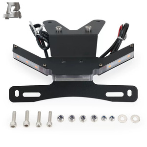 Support de plaque d'immatriculation avec LED pour moto KAWASAKI NINJA Z250 <span class=keywords><strong>NINJA300</strong></span> - Product Image 1