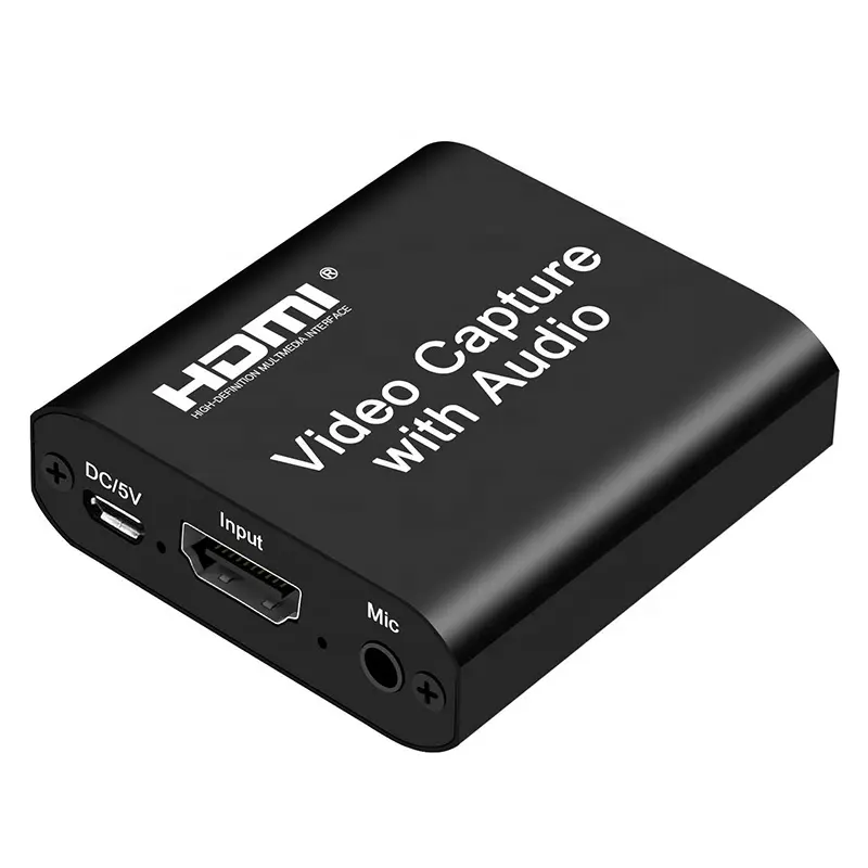 Audio Video Captures HDMI To USB 2.0 Video Capture Card With Audio HDMI Capture Card USB 2.0 1080P