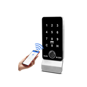 TTLock Muebles Mesita de noche Cerradura de gabinete digital Aleación de zinc RFID Swipe Lector de huellas dactilares Shake Hands Contraseña Locker Door - Product Image 1