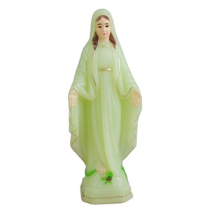 Statues religieuses de la Vierge Marie éclairées pour la décoration de la maison - Product Image 2