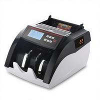 Compteur de billets électrique, compteur de devises multinationales, dollar malaisien, euro, peso, détecteur de devises irakien avec détection UV 220V