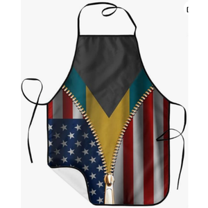 <span class=keywords><strong>Delantal</strong></span> llamativo con la bandera de Bahamas para cocina, resistente al agua, para mujeres y hombres, para cocinar, hornear, jardinería, un regalo para un amigo - Product Image 3