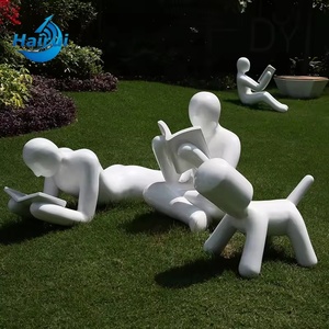 Esculturas <span class=keywords><strong>de</strong></span> Personajes para Jardín, Plaza, Escuela, Centro Comercial, <span class=keywords><strong>Biblioteca</strong></span>, Decoración <span class=keywords><strong>de</strong></span> Arte Público, Figuras Decorativas - Product Image 6