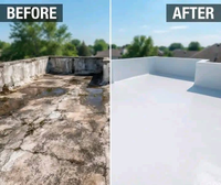 Peinture imperméable pour toiture et murs, idéale pour balcon, terrasse, sol, cuisine, réparation de toitures métalliques et aluminium
