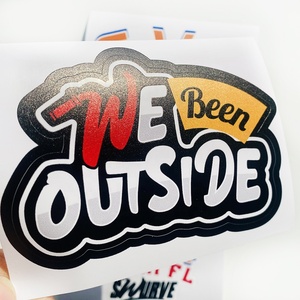 Stiker Dinding Vinyl Iklan Kendaraan Luar Ruangan dengan Logo Cetak Kustom Tahan UV Ukuran Besar, Tahan Air, dan Potongan Presisi - Product Image 4