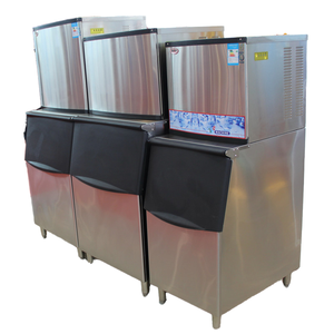 Machine à glaçons <span class=keywords><strong>en</strong></span> cubes, petite machine à glaçons carrés avec <span class=keywords><strong>bac</strong></span> de stockage de 30 kg pour bar, café, 220V CE - Product Image 1