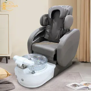 Modern Luxury Beauty Nail Salon Furniture Foot Spa Chair Electric Pipeless Pedicure Spa Massage Chair