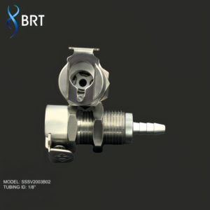 Raccords de tuyauterie en acier inoxydable BRT, vanne d'arrêt, raccords rapides automatiques pour systèmes de gaz combustible - Product Image 4