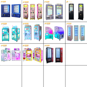 Máquina eléctrica de malvaviscos de alta calidad, dibujo elegante automático, gabinete doble, <span class=keywords><strong>juego</strong></span> expendedor de dulces que funciona con monedas para niños, Metal - Product Image 6
