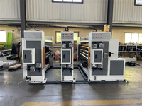 Machine d'impression et de découpe flexographique haute vitesse 2/3/4 couleurs pour carton ondulé, idéale pour les petites boîtes