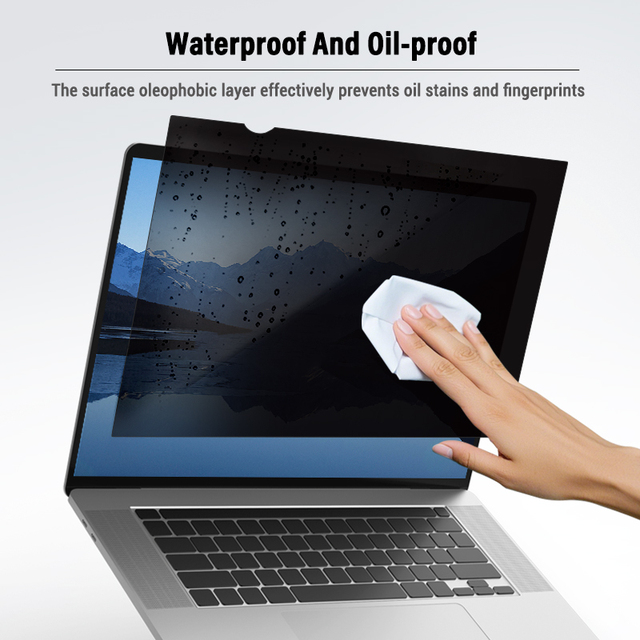 15.6 Inch Anti Glare Laptop Privacy Screen Protector Anti Peeping Privacy Filter Anti spy Laptop Screen Protector