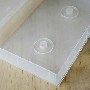 Boîtier de remplacement transparent pour <span class=keywords><strong>cassette</strong></span> vidéo VHS, boîte de rangement pour bibliothèque avec étui pour disque unique - Product Image 3