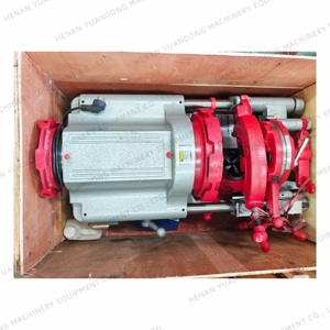 Máquina de corte y roscado de tubos de 750-1300W Enhebrador de tubos de acero galvanizado/inoxidable ligero - Product Image 2