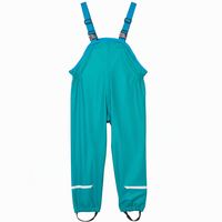 Combinaison de pluie imperméable pour filles et enfants, respirante, légère, doublure en polaire PU recyclée, veste de pluie pour la randonnée