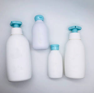 Shampoo et gel douche pour bébé, flacon en plastique PE 50g, emballage pour soins de la peau, crème, lotion, conteneur personnalisé - Product Image 2