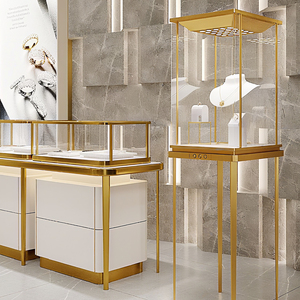 Vetrina Espositiva per Gioielli Personalizzabile con Design Moderno per Negozi al Dettaglio ed Esposizioni - Product Image 1