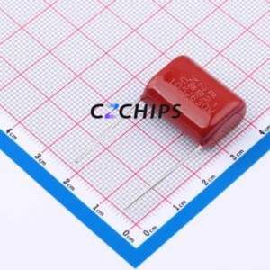 Condensador de película de polipropileno (CBB) CFC2J105JI1ID50JW100, componente de montaje pasante (THT), P=20mm 1uF 5% 630V - Product Image 1