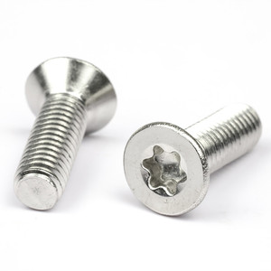 Tornillos de máquina Torx de cabeza plana de acero inoxidable 304 de alta calidad, métricos estándar, M2, M2.5, M3, M3.5, M4, precio de fábrica - Product Image 2