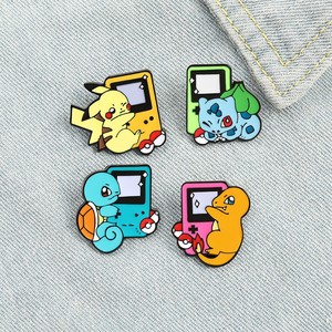 Morden Style Brooch Enamel Pins for Backpacks Clothing Jackets Hats Souvenir Brooch Metal Crafts for Decoration