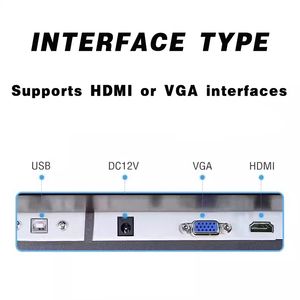 Giá rẻ 21.5 inch cảm ứng màn hình Màn hình 24 inch công nghiệp điện dung màn hình <span class=keywords><strong>LCD</strong></span> Tường Gắn ngang màn hình cảm ứng hiển thị - Product Image 5