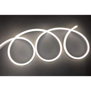 Bande LED néon flexible 5m 120 LED/m 12V étanche IP65 ronde bleu glace en silicone avec garantie de 3 ans - Product Image 6