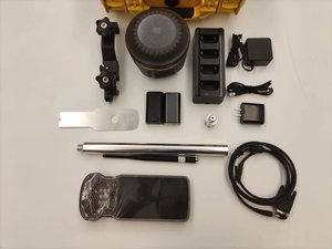 เครื่องมือสำรวจที่ดินแบบพกพา GNSS ภาคใต้ เสาอากาศแบบสองความถี่ ระบบ RTK GPS - Product Image 1