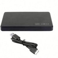 Case per Disco Rigido Esterno da 1TB, Enclosure per HDD da 2.5 Pollici, Unità Disco Rigido Esterna Mobile da 1TB