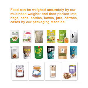 Thông minh multihead định lượng quy mô cho thực phẩm kỹ thuật số túi giấy Pouch bao bì điều khiển bởi MCU PLC hệ thống HMI màn hình cảm ứng - Product Image 6