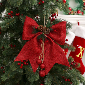 Foam Pearl Classic Butterfly Design Customized Eco-Friendly Factory Christmas <b>Tree</b> and Hanging Ornaments Bowknot Decorations - Product Image 3