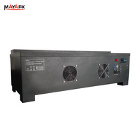 Machine d'éclairage à flamme de vapeur d'atomisation de couleur variable décor flamme Led Simulation flamme Dmx contrôle pour scène Concert TV fête