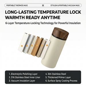 Promotional Mini Vacuum <b>Flask</b> Leakproof Stainless Steel Thermos Custom Logo 300ml Water <b>Bottle</b> Factory Price Fast Shipping - Product Image 5