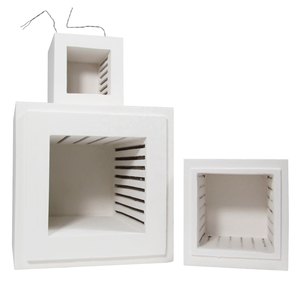 고온 1200C 1400C 1700C 내화 알루미나 세라믹 섬유 저항로 머플로 챔버 히터 - Product Image 1