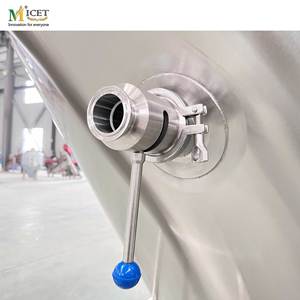 Micet ถังหมักสแตนเลส6000L 5000L ถังหมักเบียร์ทรงกรวยถังหมักเบียร์ isobaric jacked unitank - Product Image 5