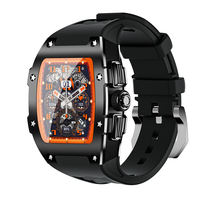 Montre connectée WS-51 avec GPS, suivi de la santé et du sport pour hommes et femmes, avec jeux