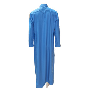 Thobe Árabe al por Mayor - Jubbah Qamis Estilo Saudí con Cuello Redondo, Marca Al-Haramain - Product Image 3