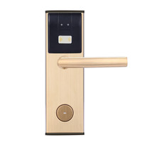 Système de serrure de porte numérique intelligent avec lecteur de carte magnétique pour hôtel, logiciel gratuit PY-8011-2