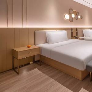 Juego de Muebles de Dormitorio Modernos Personalizables para Airbnb, con Opción de MDF, Estructura de Cama de Madera para Hotel, Casa de Huéspedes, Apartamento de Alquiler - Product Image 2