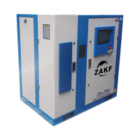 Compresseur d'air à vis haute pression 20 bars PM VFD refroidi par air, moteur IP54, unité de compression Baosi 15kW 22kW 30kW 37kW 45kW pour découpe laser
